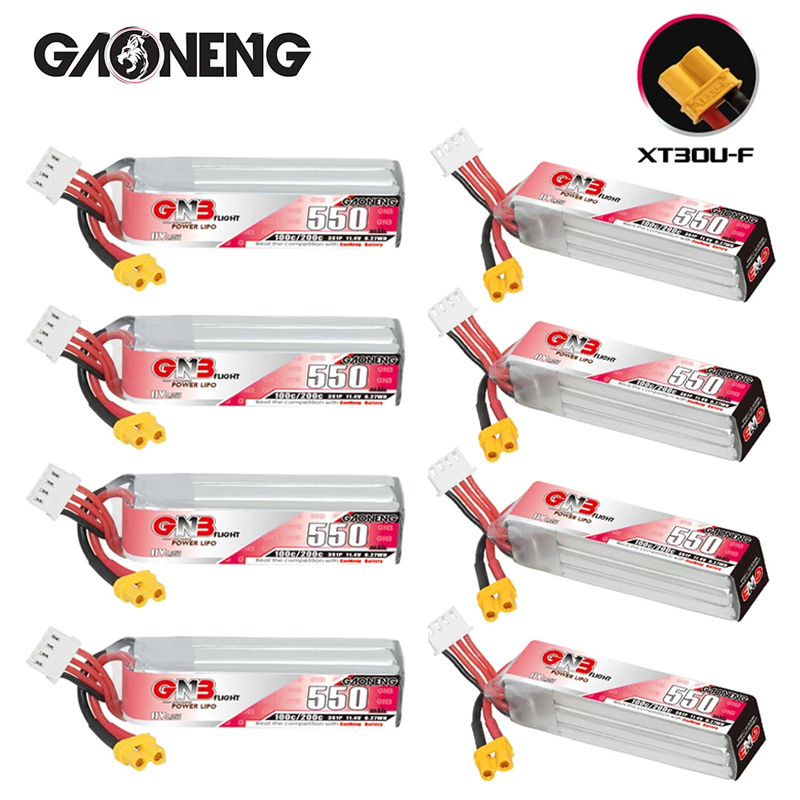 Drone Battery 3S - GNB HV 11.4 فولت 550 مللي
