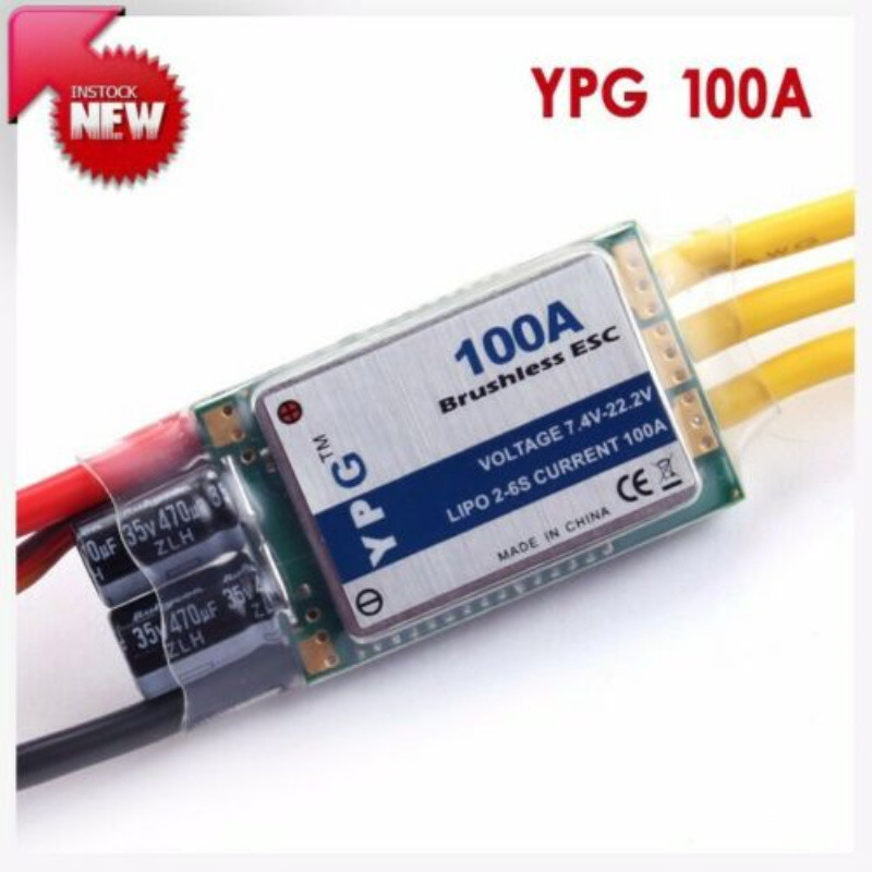 Drone Battery 6S - YPG 100A ESC 2 ~ 6S