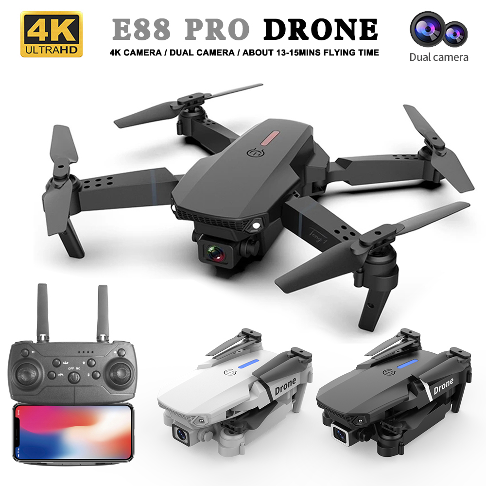 طائرة بدون طيار صغيرة E88 قابل - مراجعة Eachine Drone E58 وسعره