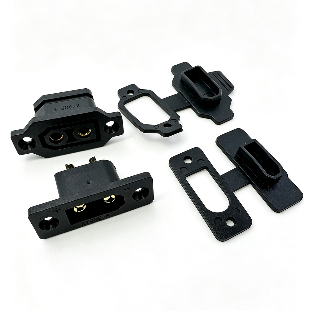 موصل بطارية XT90E-F XT90E-M ذك - مراجعة Drone Battery Connector وسعره