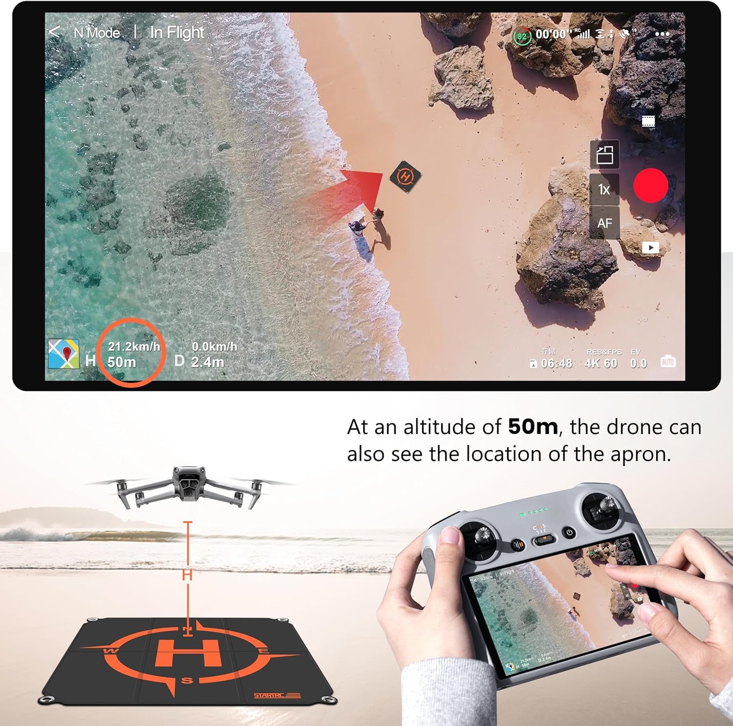 منصة هبوط للطائرات بدون طيار م - مراجعة Dji Drone Mini 4 Pro وسعره
