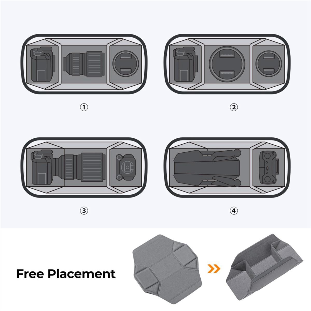 حقيبة كاميرا خفيفة الوزن ودينا - مراجعة Drone Battery Bag وسعره