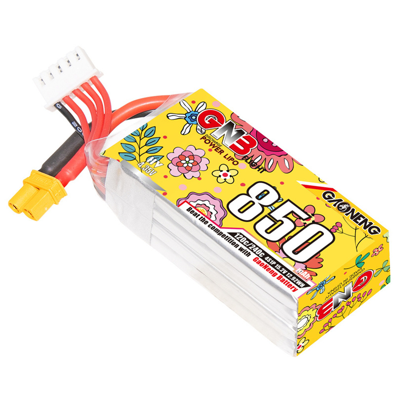 بطارية ليبو محسنة GNB 4s 15.2  - مراجعة Drone Battery 4S وسعره