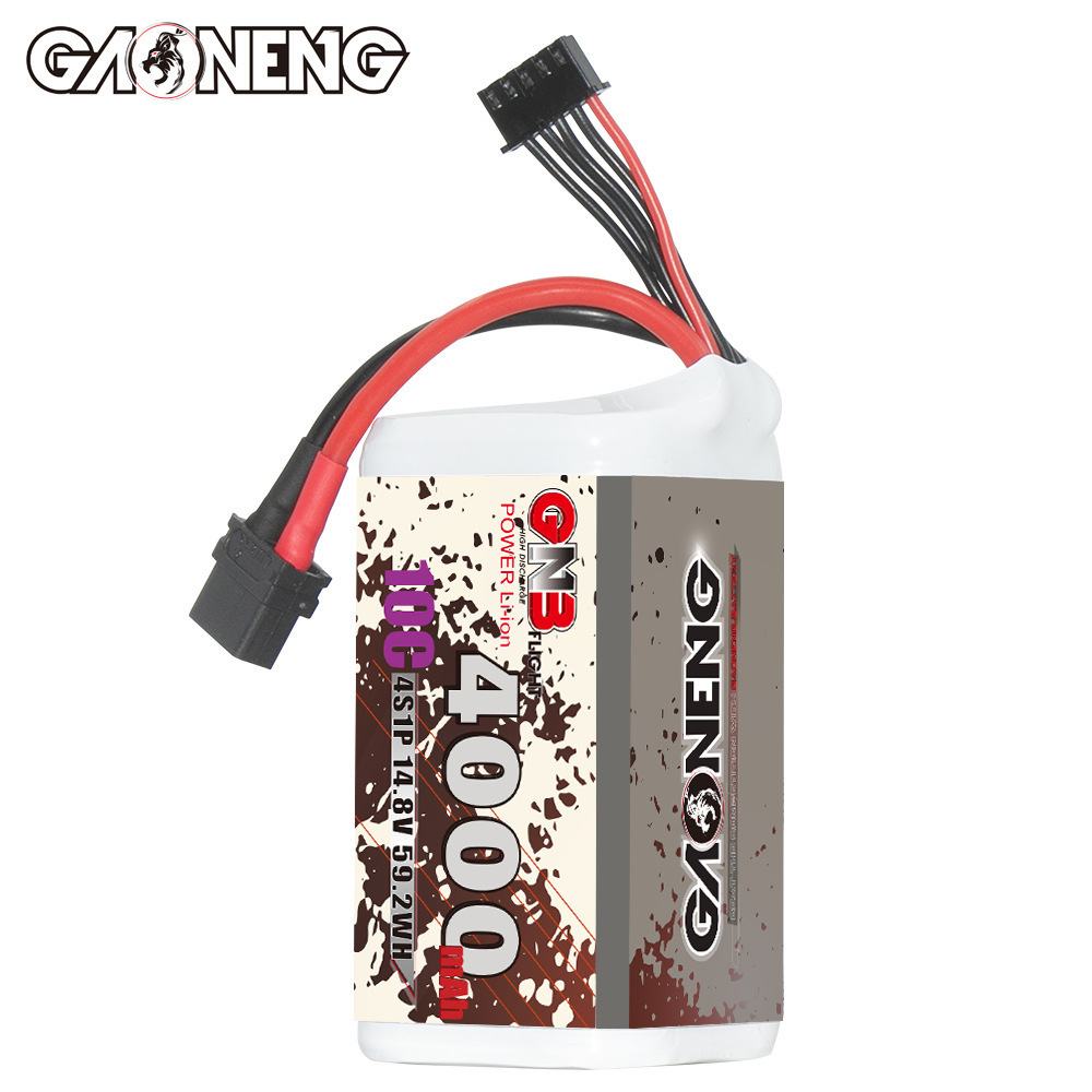 GNB 4000mAh 4S 14.8V 10C 20C م - مراجعة Drone Battery 4S وسعره
