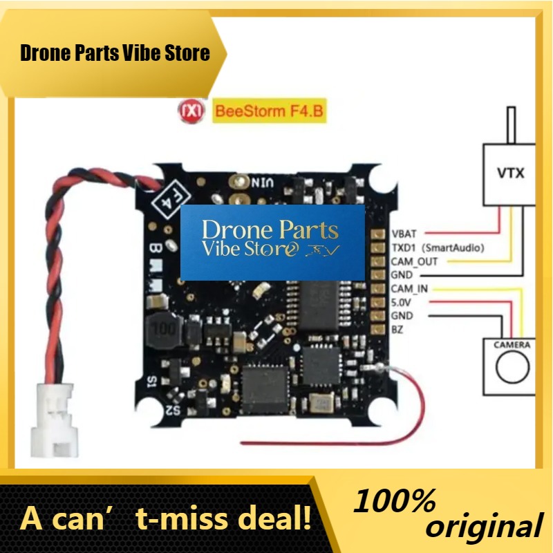 لوحة تحكم طيران DronePOversky  - مراجعة Betaflight Fc F4 وسعره