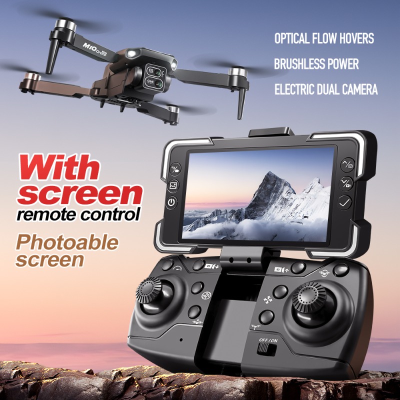 طائرة بدون طيار M10 مع كاميرا  - مراجعة Drone Battery Box وسعره