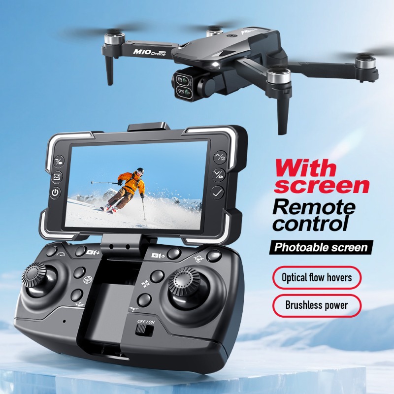 طائرة بدون طيار M10 مع كاميرا  - مراجعة Drone Battery Box وسعره